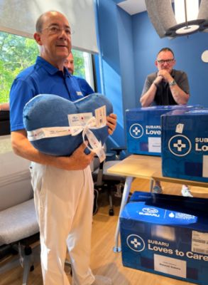 Garavel Subaru gives Love and Hope to cancer patients!