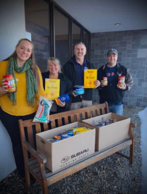 Donation of Non-Perishable Items to Our Community