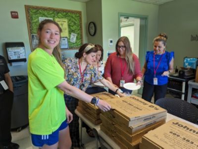 Celebrating Teacher Appreciation Week with Washington Avenue School