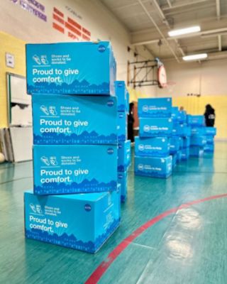 Jones Bel Air Subaru Helps Keep Edgewood Elementary Students Moving