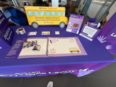New Motors Supports Grover Cleveland Elementary School