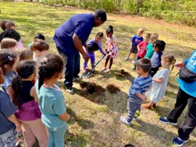 On Earth Day, we visit Montessori Academy of New Jersey