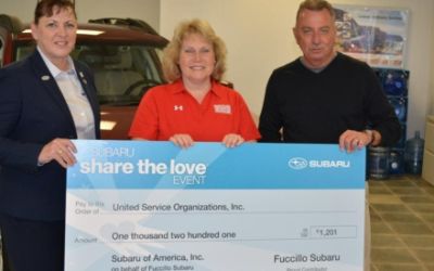 Subaru Supports the USO Fort Drum