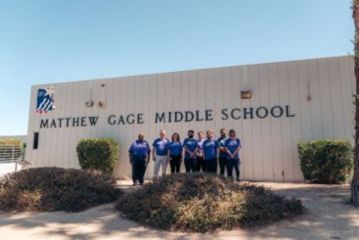 Subaru Loves Learning at Matthew Gage Middle School! Go Gators!