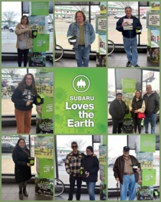 Growing Together at the Subaru Loves the Earth Tree Giveaway 🌱