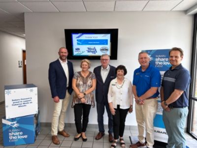 Subaru Share the Love Event Check Presentation