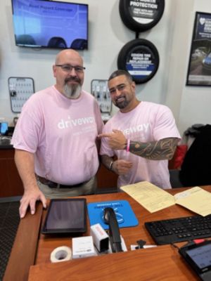 Breast Cancer Awareness/ Driveway Subaru 