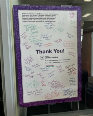 Subaru Loves Learning at JFK Elementary