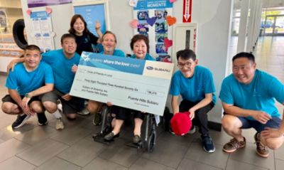 Subaru Share the Love Hometown Charity Circle of Friends Donation Check Presentation 2026