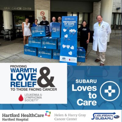 Suburban Subaru Supports Local Cancer Patients with Blanket Donation 
