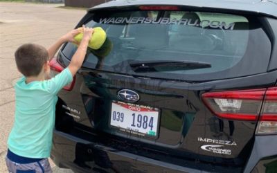 Wagner Subaru brings Car to Summer Camp!