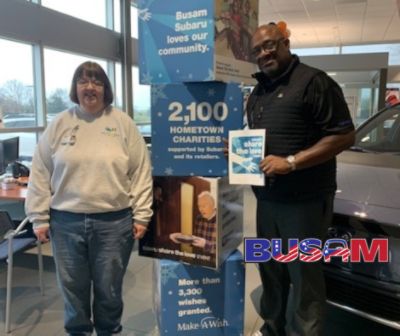 Busam Subaru Charitable Contribution to Meals on Wheels