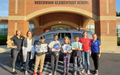 Byers Airport Subaru Delivers Books to Beechwood