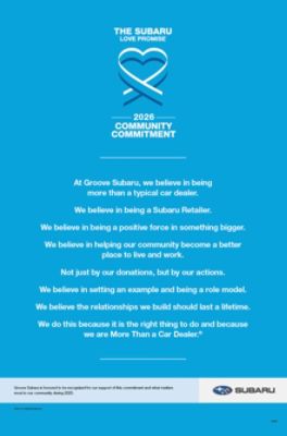 2026  Community Commitment Award