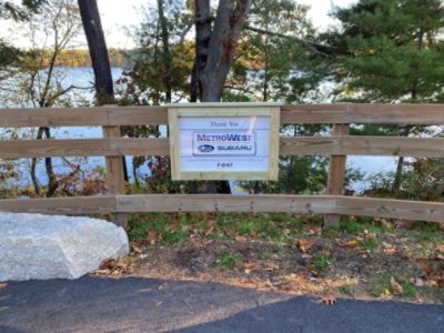 MetroWest Subaru supports Natick Soccer Club and the Cochituate Rail Trail