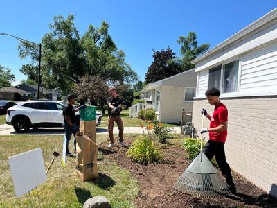 GREAT VOLUNTEER DAYS WITH HABITAT FOR HUMANITY HURON VALLEY!