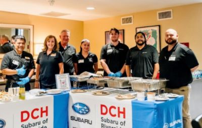 Ronald McDonald House Families Enjoy a Meal of Love Courtesy of DCH Subaru