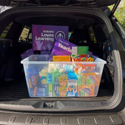 Chandler Elementary - Subaru Loves Learning Donation