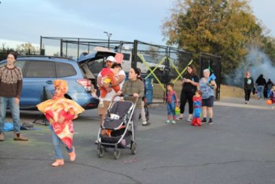 Where Trunks Met Tails:  A Halloween Adoption Bash