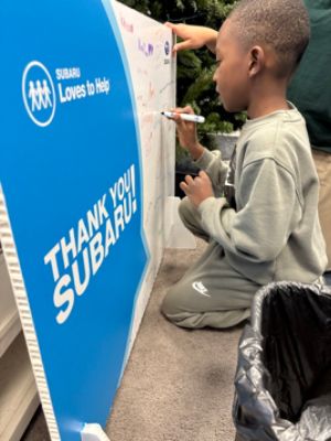 Walking Into Winter with Warmth: Subaru Quirk of Braintree Supports South Shore Stars