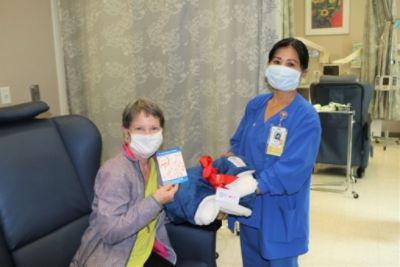 Berman Provides Love and Hope to Cancer Patients