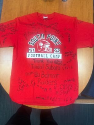 Supporting Belmont Raiders Youth Football Team