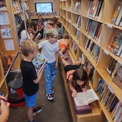 Fueling the Love at the Traveling Library