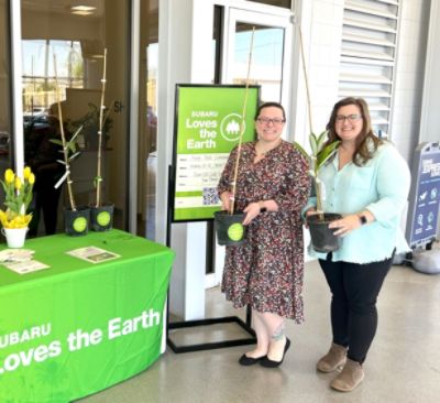 Subaru Loves the Earth with 100 Donated Trees