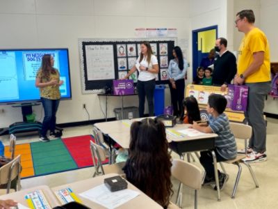 WMES Subaru Loves Learing Donation 2023