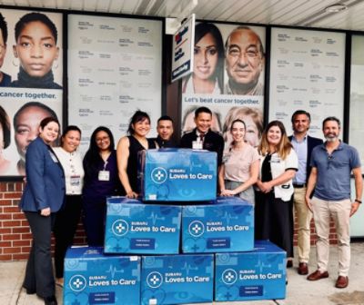 Hudson Subaru Brings Comfort and Smiles to Patients at Jersey City Medical Center