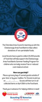 Crown Subaru Sponsors Scouting for Food Event with Scouting America & The Chattanooga Area Food Bank