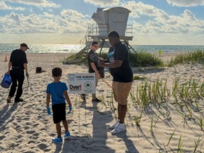 Dyer Subaru Sponsors IRC International Coastal Cleanup 2025