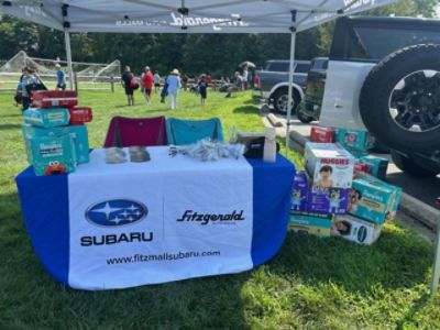 Diaper Drive at Fitzgerald Subaru of Rockville Subaru Love Promise: Lifting Our Community