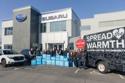 Terry Subaru partners with Foster Fuels Coat Drive