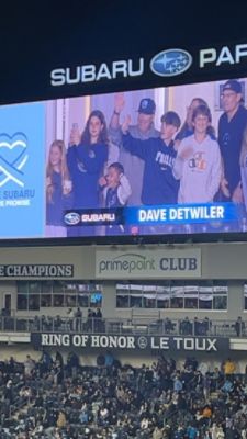 Honoring a real "Playmaker" in our community