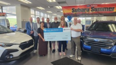 Share the Love Check Presentation