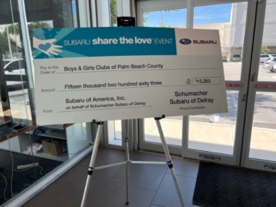Subaru Donates to Boys & Girls Club 