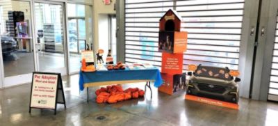 Ed Shults of Warren Subaru Hosts Pet Adoption Event!