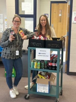 Snack Cart for Teacher Pick-Me-Up