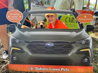 Paul Moak Subaru Loves Pets at CARA!
