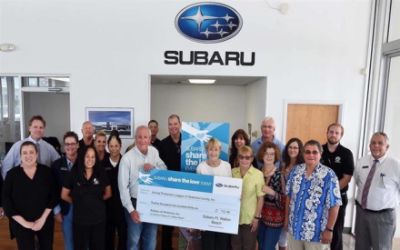 Thank You Subaru Fort Walton Beach for Helping APL