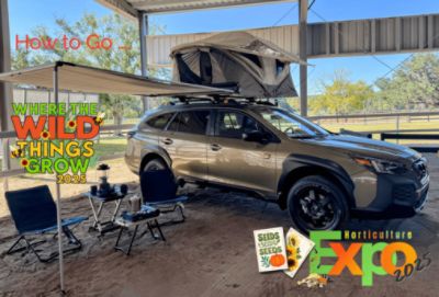 Subaru of Gainesville Sponsored Fall Horticultural Expo Photo Booth Display