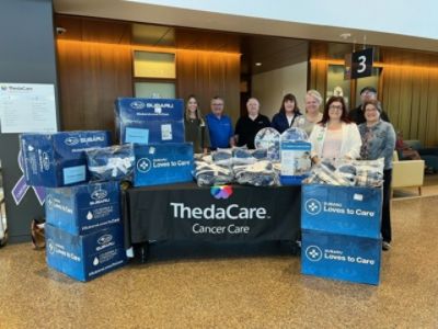 Gustman Subaru Gifts the Patients of ThedaCare Regional Cancer Center