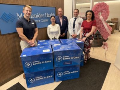 Delivering Blankets to Maimonides Medical Center