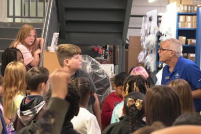 Lawson Elementary 4th grade field trip to Subaru of Little Rock