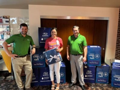 Subaru & LSS Continue to Bring Warmth to Local Patients