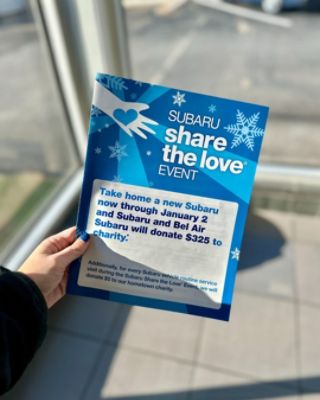Jones Bel Air Subaru Shares the Love with Our Community