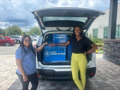 Thank You Jenkins Subaru of Ocala for bringing comfort and joy to patients and their families! 