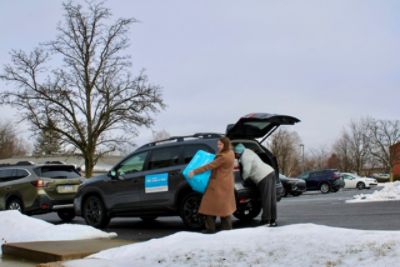 Stocker Subaru Gives Coats to Local Salvation Army