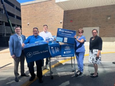 Berman Subaru gives love and hope to cancer patients